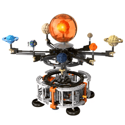 Trilumity Motorised Rotating Solar System Building Block Set, 1,282-Piece