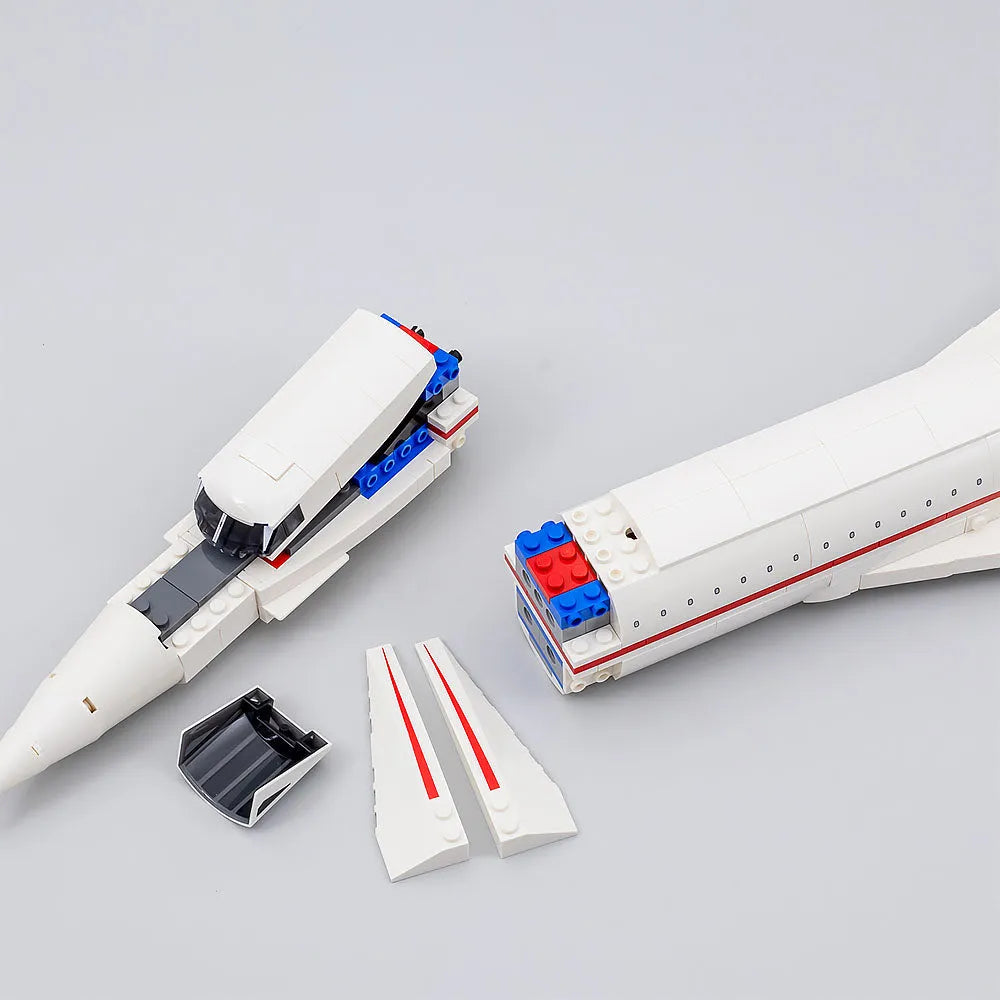 MOC Building Block Set: Concorde, Model 80318