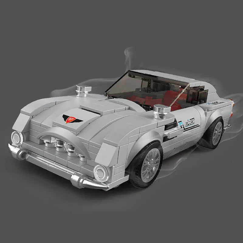 Mould King Building Block Set: Mini Martin 007 Speed Champions Car, Model K27050