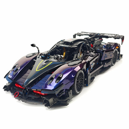 Trilumity Building Block Set: 1:8 Pagani Zonda R | Chameleon Metallic Paint Italian Hypercar (3300+-Piece)