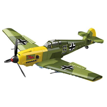 Trilumity Messerchmitt BF-109 Building Block Set, 1:18 Scale, 632-Piece