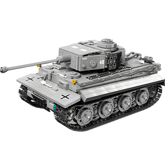 Trilumity Tiger Tank Building Block Set, Remote Control, 2,236-Piece