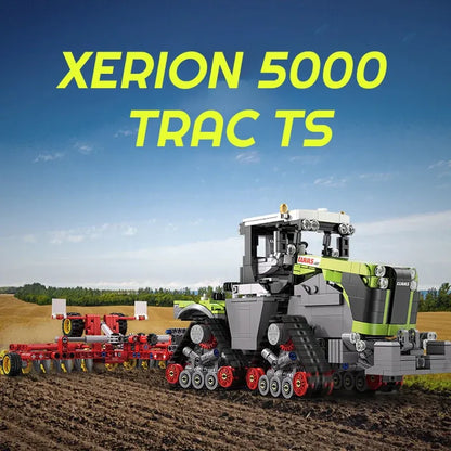 Cada MOC Building Block Set: Motorized Xerion 5000 Tractor TS, Model C65012PF