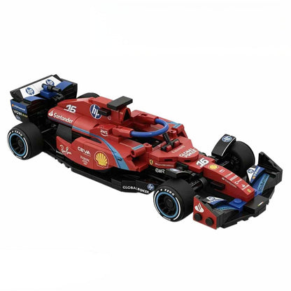 Trilumity Building Block Set: 1:24 Ferrari Sf24 F1 Racing Car | Includes a Complete Set of Stickers (291Piece)