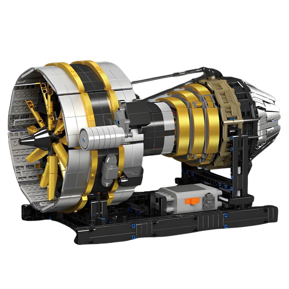 Trilumity Building Block Set: Motorised Aviation Turbine Engine (2256-Piece)