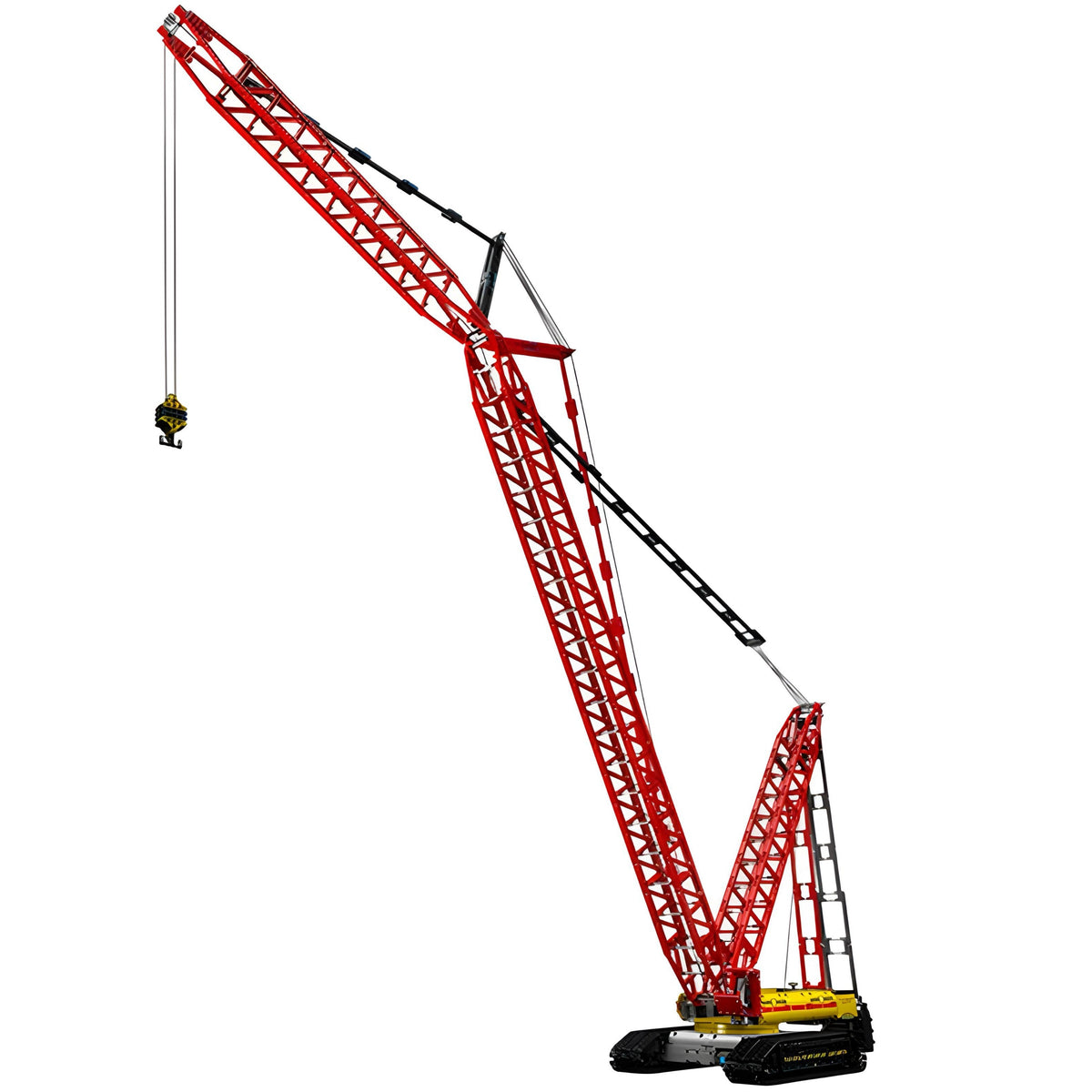 Trilumity The 210Cm Liebherr Mega Dragline Building Block Set, Remote Control, 4,318-Piece