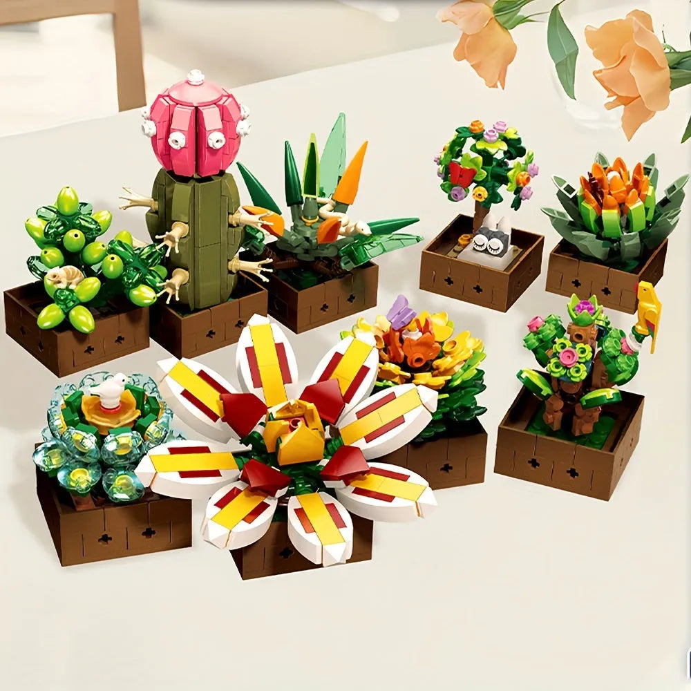 JieStar Building Block Set: Botanical Garden, Model JJ9037