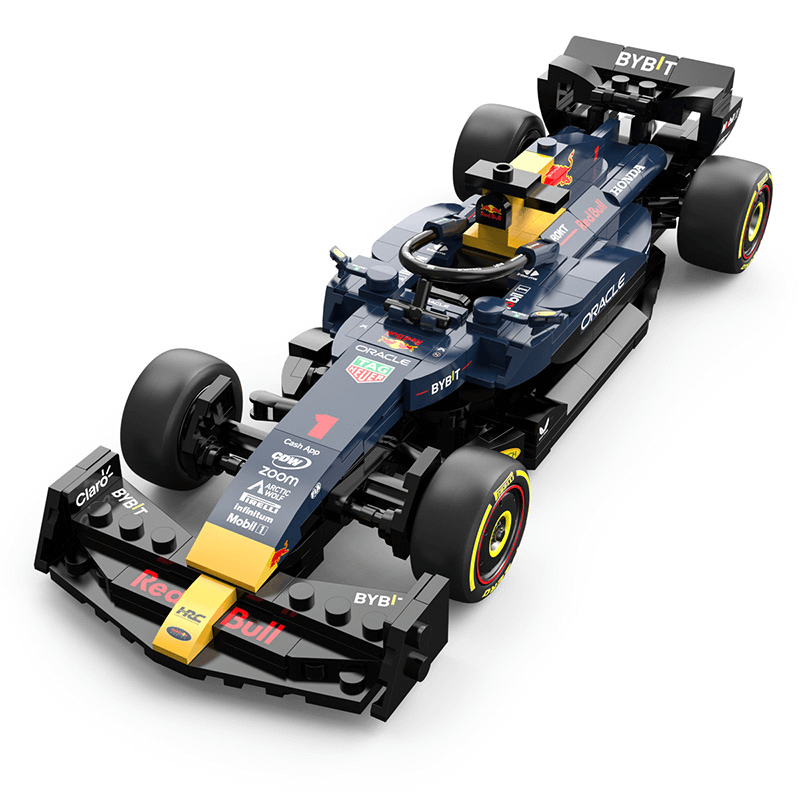 Trilumity Oracle Red Bull F1 Racing RB19, Excellent Collection Building Block Set, 333-Piece
