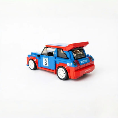 Trilumity Building Block Set: Renault 5 Maxi Turbo | 396Piece | 1980s Rally Cars Speed Champions