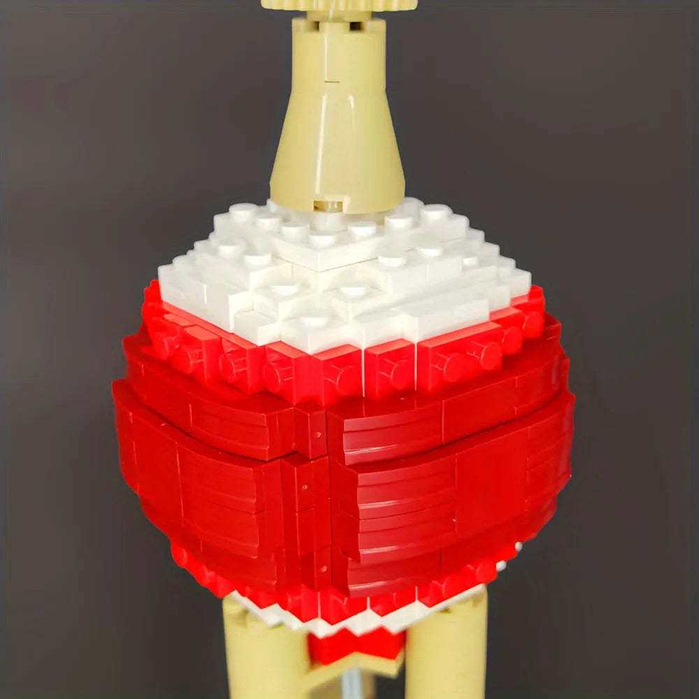Wange MOC Building Block Set: 5224 Architecture Oriental Pearl Tower