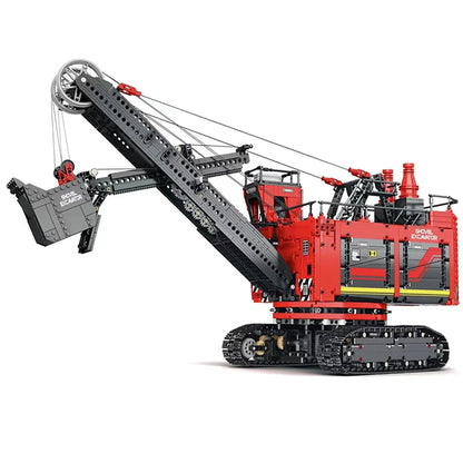 Trilumity Rope Shovel Building Block Set, Remote Control, 2,969-Piece