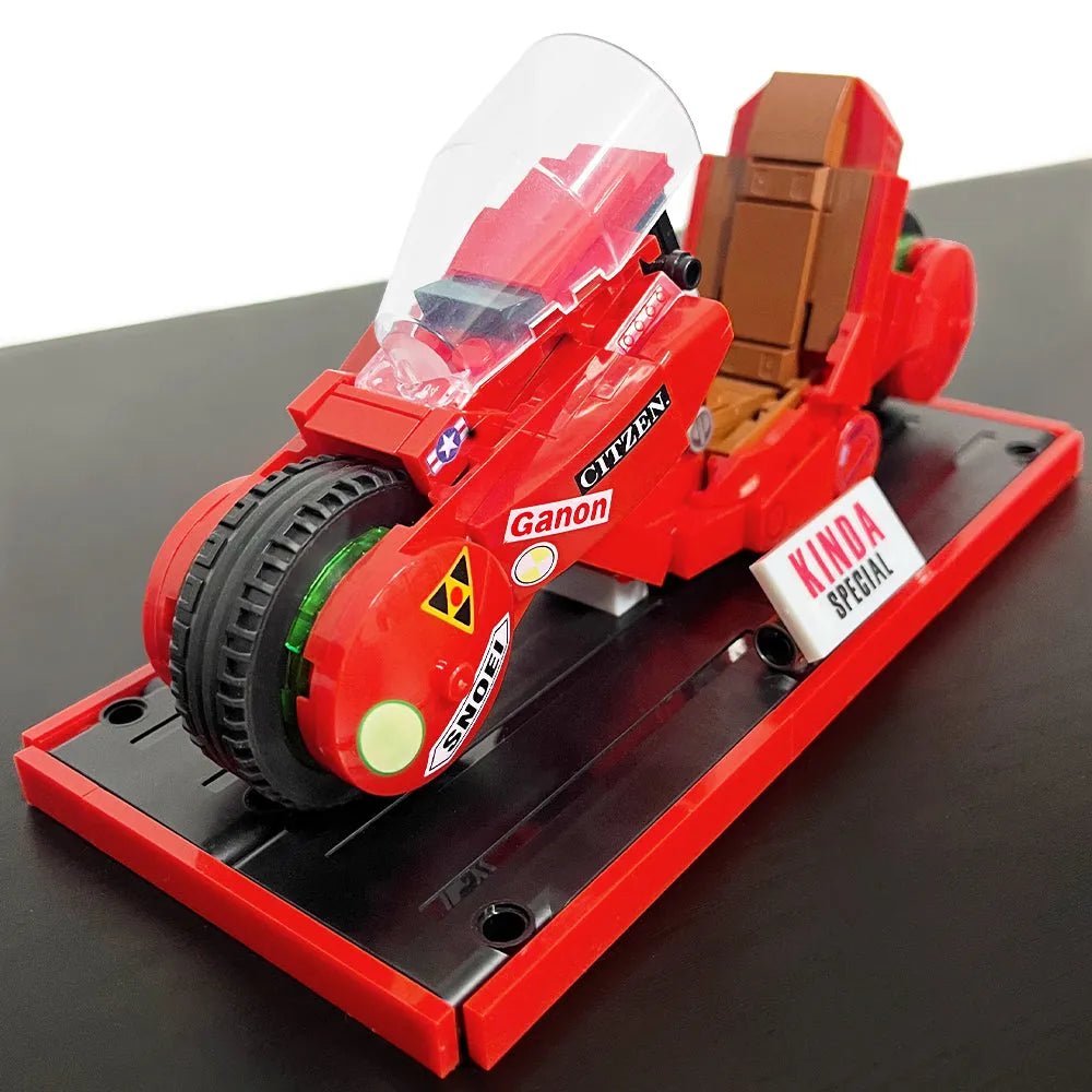 JieStar MOC Building Block Set: Kinda Special Motorcycle, Model 58049