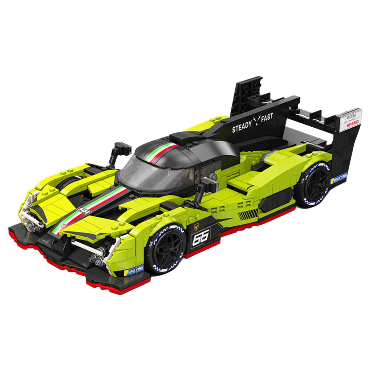 Trilumity Building Block Set: 1:16 The Ultimate LMDh Hybrid Prototype | 2024 Le Mans Endurance Prototype (1188Piece)