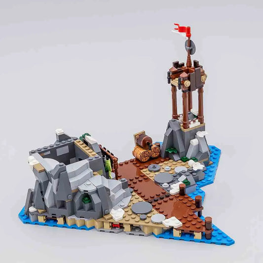 MOC Building Block Set: Viking Village, Model 10096