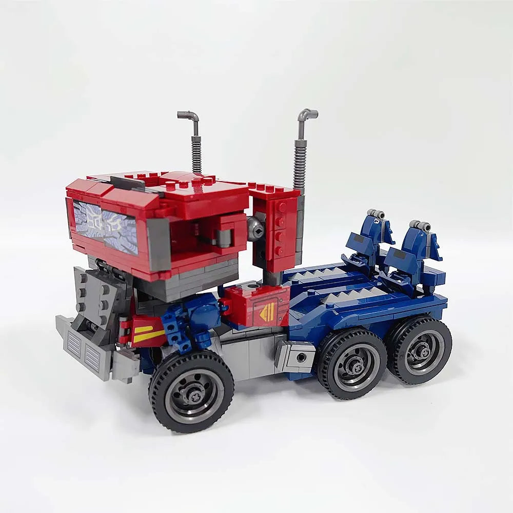 JieStar Building Block Set: Movie Ideas Transform Optimus Prime Robot, Model JJ9022