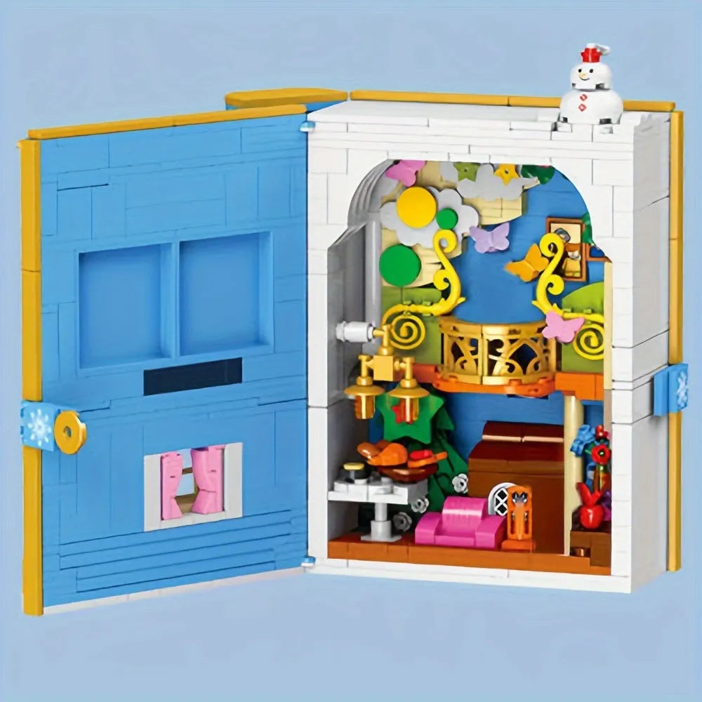 JieStar Building Block Set: Little Match 3D Book, Model JJ9053