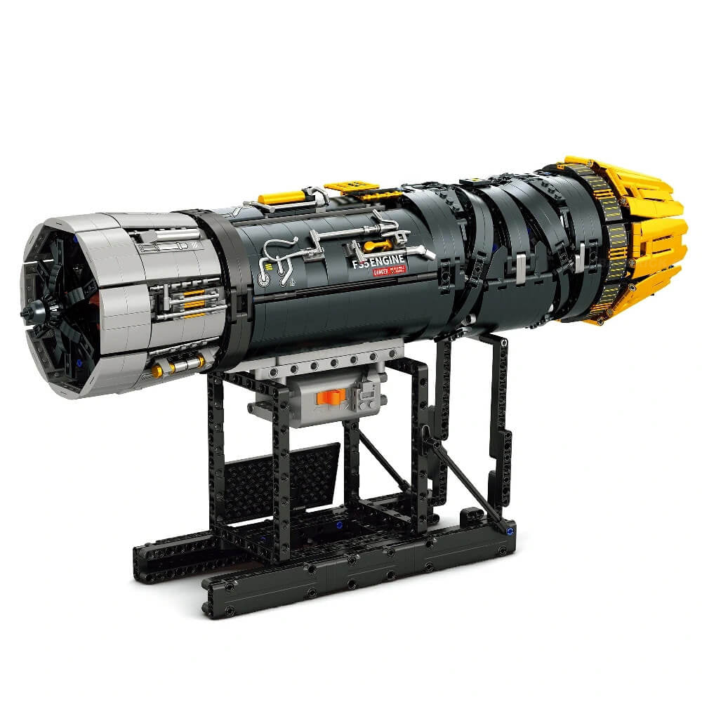Trilumity Building Block Set: Motorised F35 Turbine Engine (1812Piece)