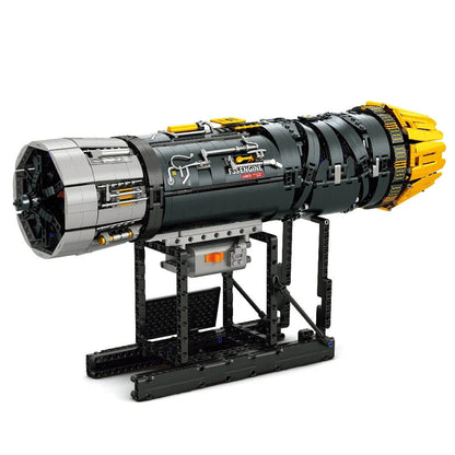 Trilumity Building Block Set: Motorised F35 Turbine Engine (1812Piece)
