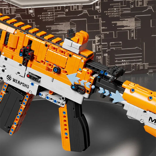 TiaGole MOC Building Block Set: Weapon MOC M4-16 Submachine Gun, Model T2045