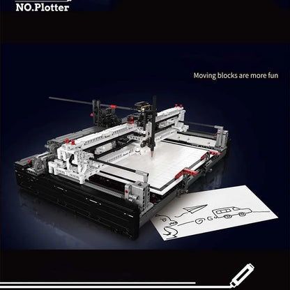 Mould King Building Block Set: Motorized Plotter, Model K13181