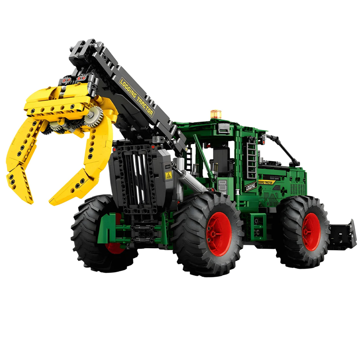 Trilumity Log Skidder Tractor Building Block Set, Remote Control, 1,741-Piece