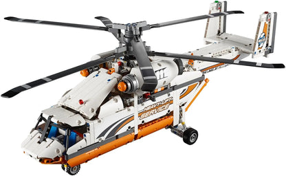 MOC Motorized Building Block Set: Heavy Lift Helicopter, Model 40026