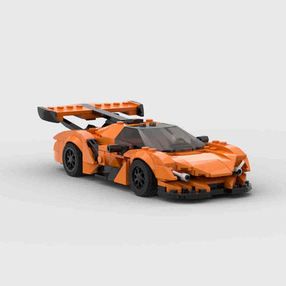 Trilumity MOC Building Block Set: 1:24 Apollo Supercar (300+-Piece) | MOC Building Set