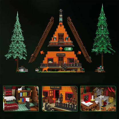 Mould King MOC Building Block Set: Cabin In The Woods, Model K16053