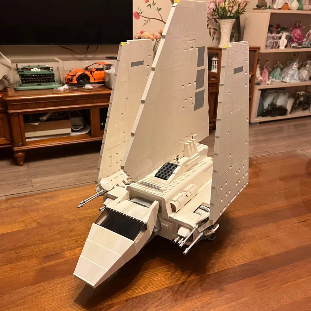 MOC Building Block Set: Star Wars MOC Imperial Shuttle Space Ship