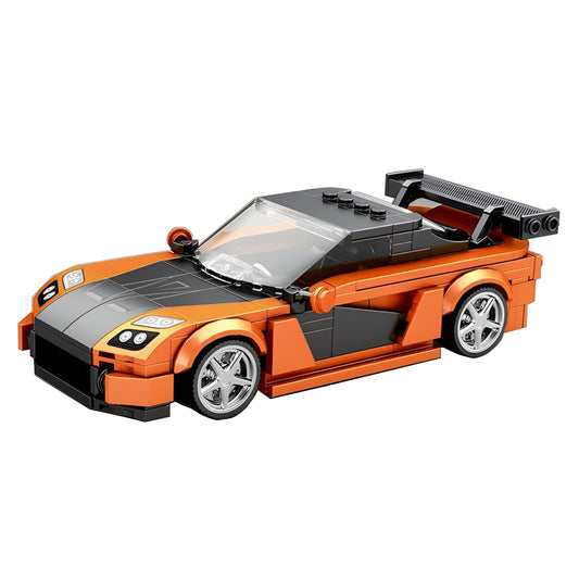 Trilumity Building Block Set: 1: 24 Han's Mazda Single Turbo Rx-7 (392-Piece)