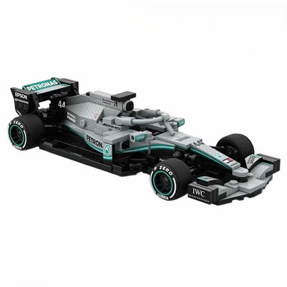 Trilumity Building Block Set: 1:24 Mercedes-Benz W10 F1 Car | Includes a Complete Set of Stickers (246Piece)