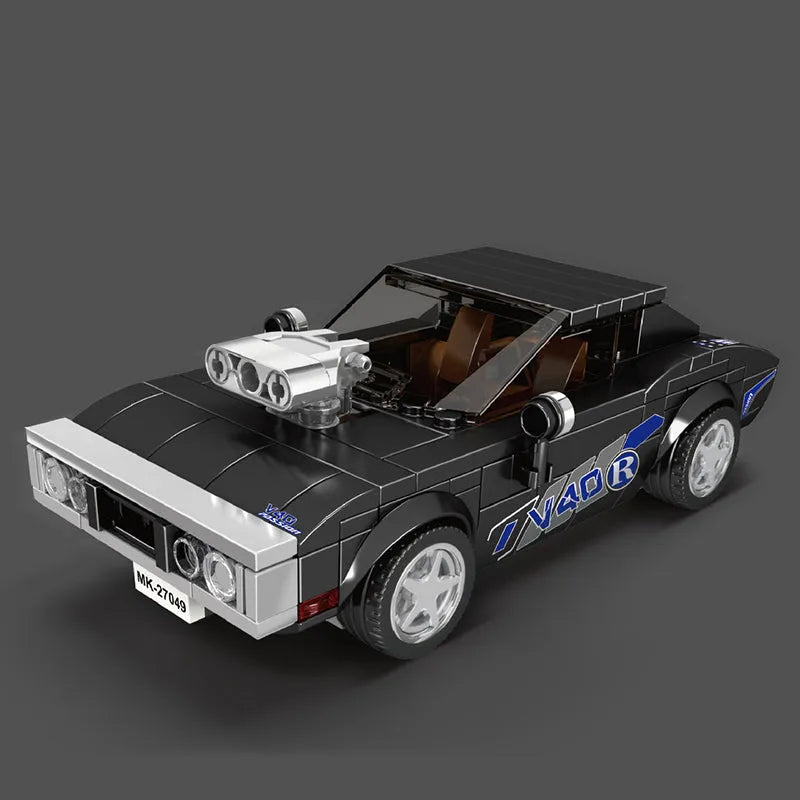 Mould King Building Block Set: Mini Charger RT Speed Champions Car, Model K27049