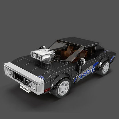 Mould King Building Block Set: Mini Charger RT Speed Champions Car, Model K27049