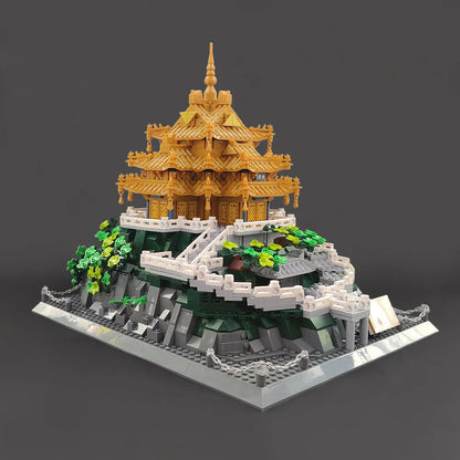 Wange Building Block Set: Famous China LAOJUN Mountain, Model 6234