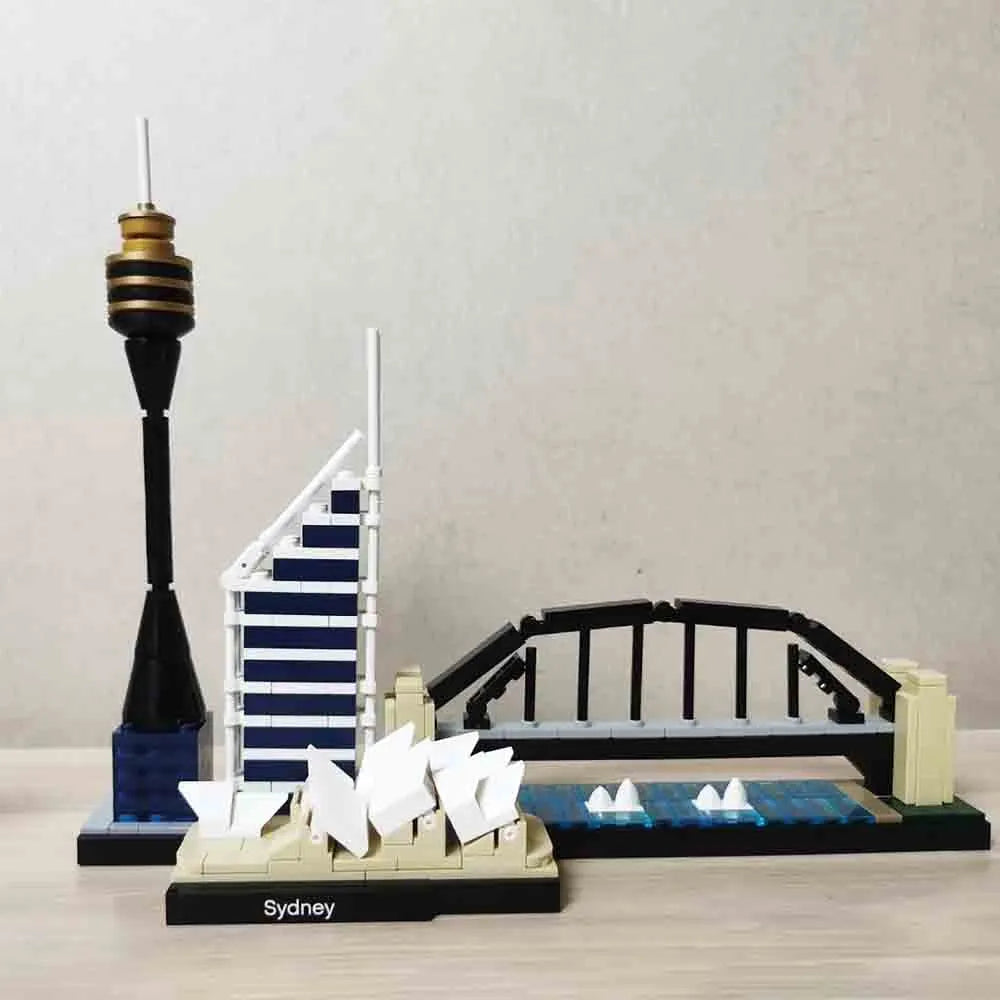 MOC Building Block Set: Sydney Skyline, Model 22887