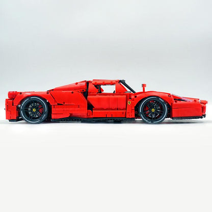 Trilumity Building Block Set: 1:8 Rosso Edition Italian Red Hypercar (4301Piece)
