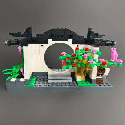 Wange MOC Building Block Set: Huizhou Architecture Arch, Model 3314