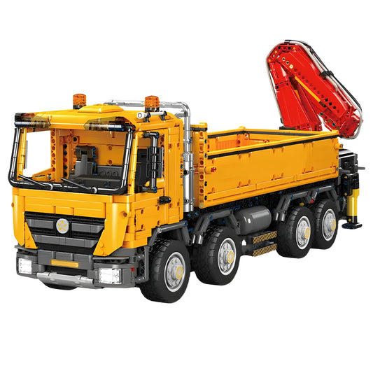 Trilumity Crane Truck Building Block Set, Remote Control, 4,012-Piece