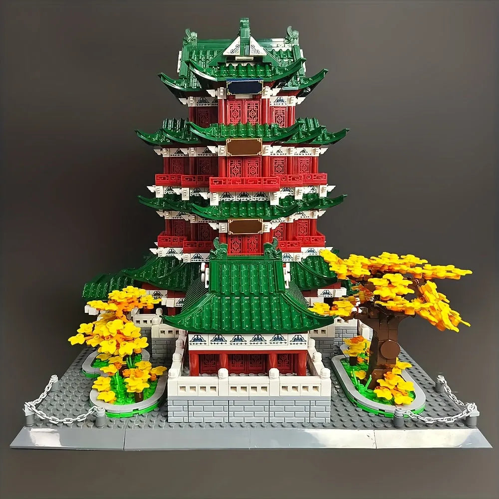 Wange Building Block Set: Famous Pavilion of Prince Teng, Model 7212