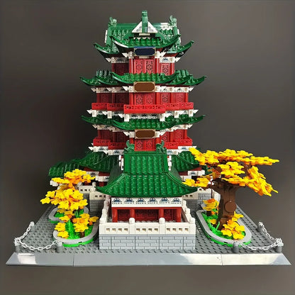 Wange Building Block Set: Famous Pavilion of Prince Teng, Model 7212