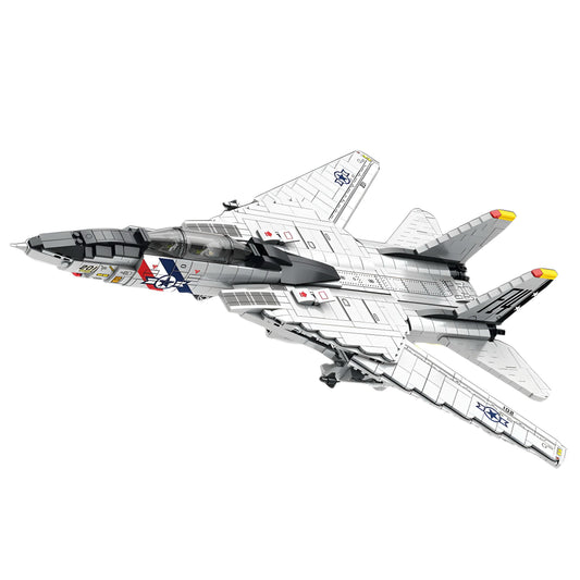 Trilumity F-14 Tomcat Fighter Building Block Set, 1,602-Piece