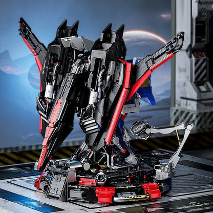 MOC Building Block Set: Transformation MOC Assault Bust Mech Robot, Model V5009