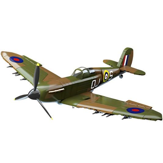 Trilumity British Spitfire Building Block Set, 682-Piece