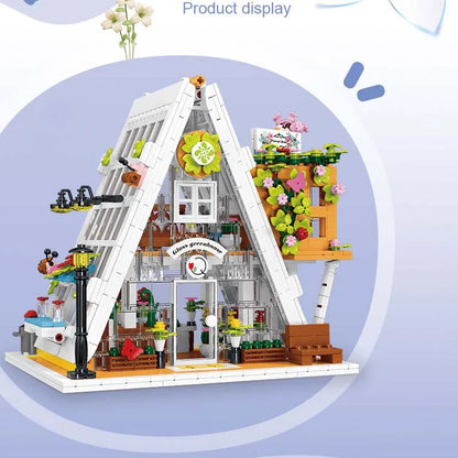 MORK MOC Building Block Set: Flower Shop, Model 031065