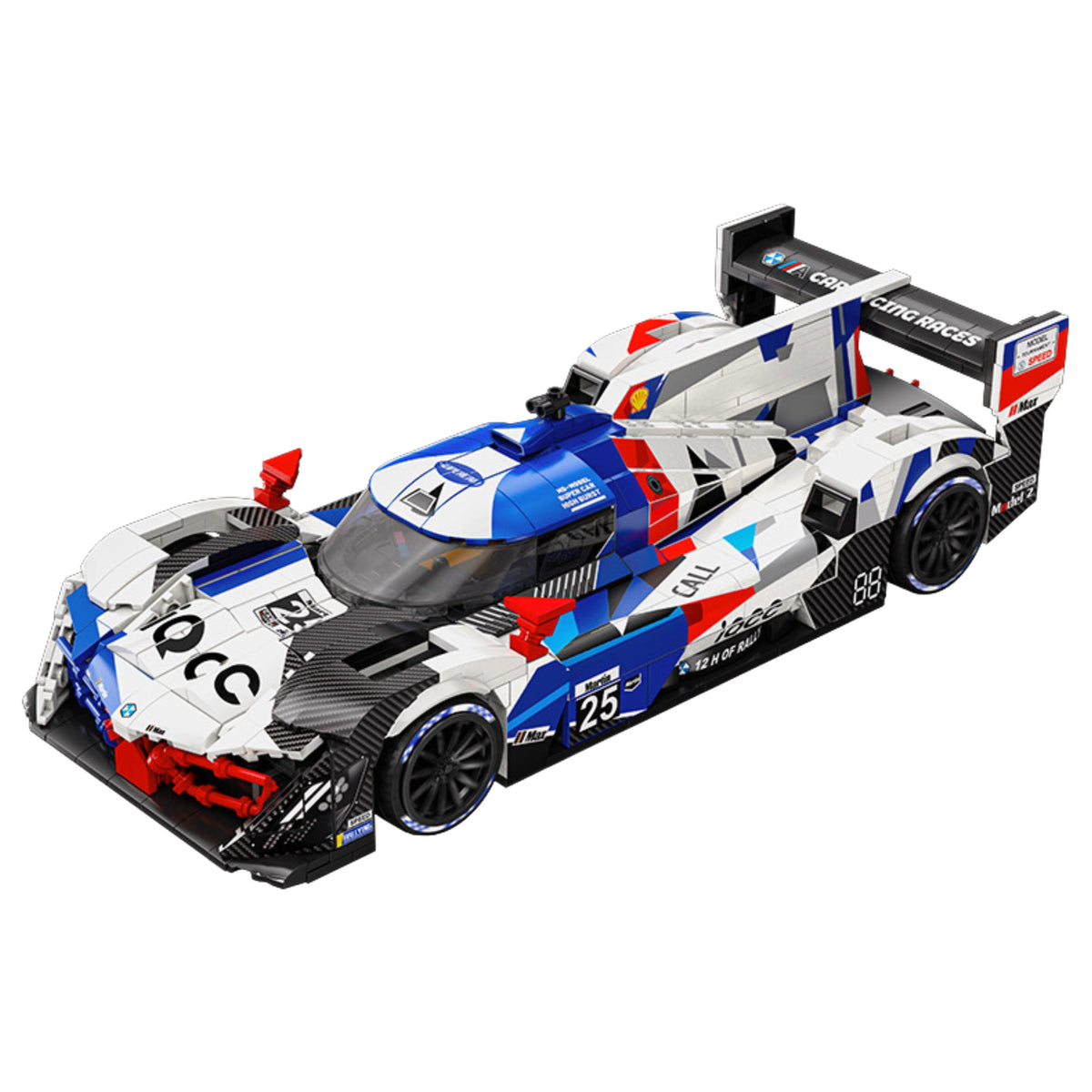 Trilumity Building Block Set: 1:16 BMW M Hybrid V8 LMDh Endurance Prototype(1068Piece)
