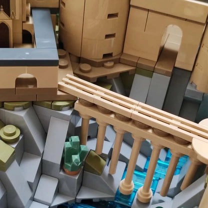 JieStar MOC Building Block Set: Harry Potter MOC Hogwarts Castle and Grounds, Model 88020