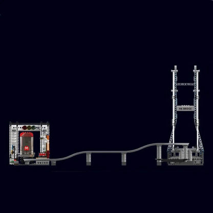 Mould King Building Block Set: Motorized Urban Railcar, Model K16052