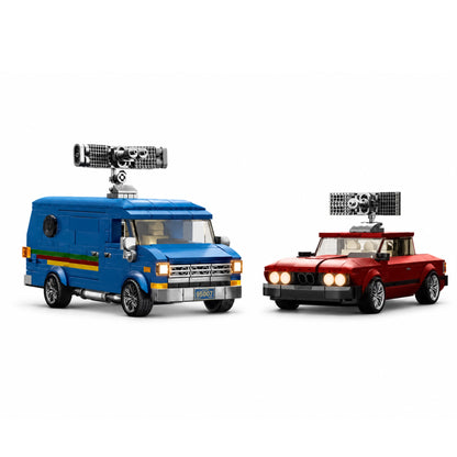 Trilumity Building Block Set: Signal Hunters Set | 1980s Surveillance Duo (1060-Piece)
