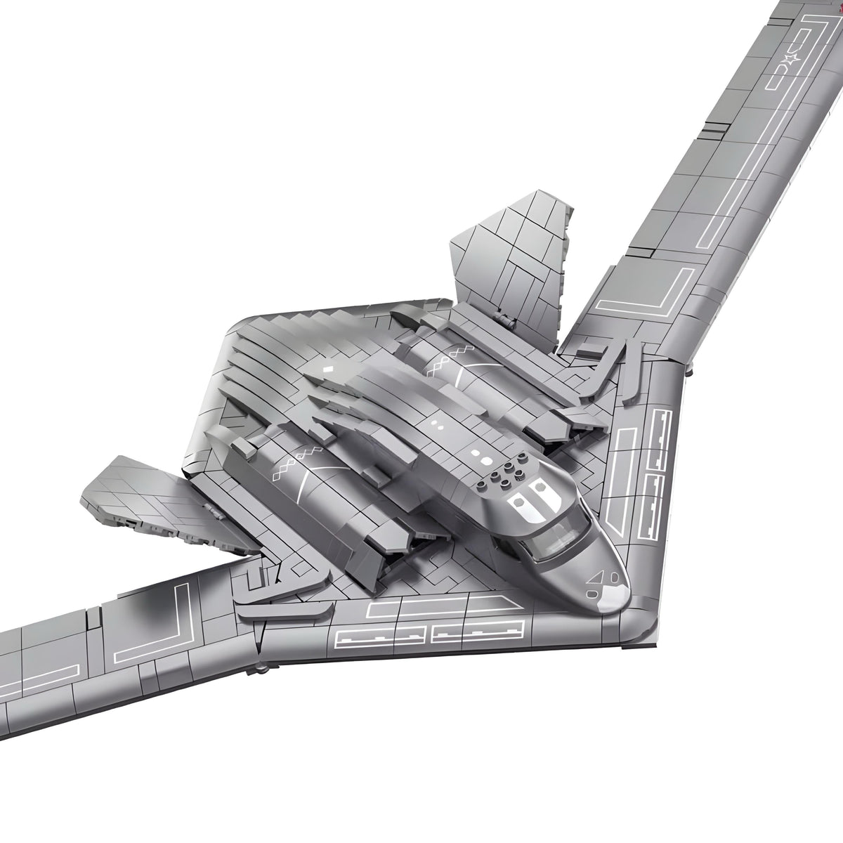 Trilumity H-20 Long Range Bomber Building Block Set, 1,380-Piece