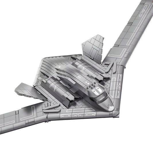 Trilumity H-20 Long Range Bomber Building Block Set, 1,380-Piece